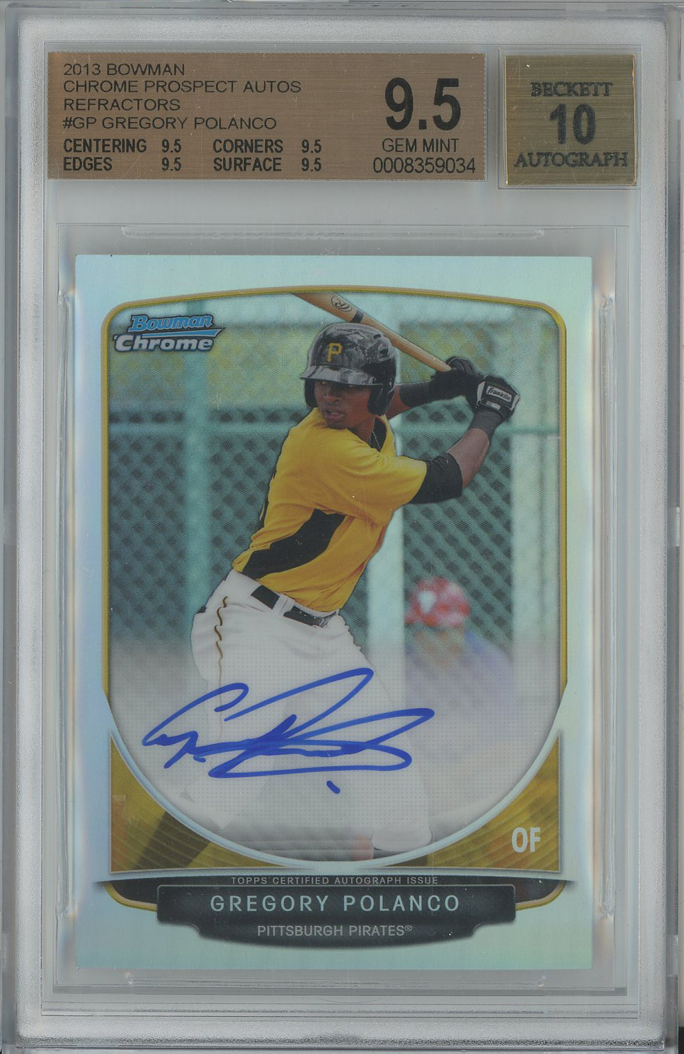 #BCP-GP Gregory Polanco Pirates RC