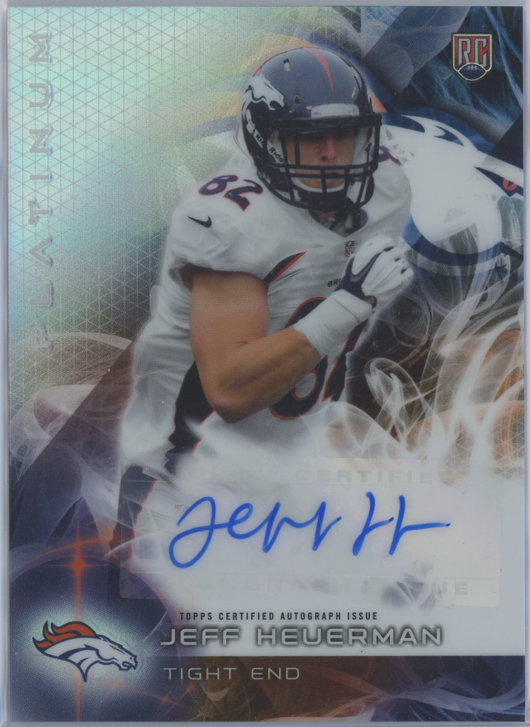 #AR-JH Jeff Heuerman Broncos RC Auto