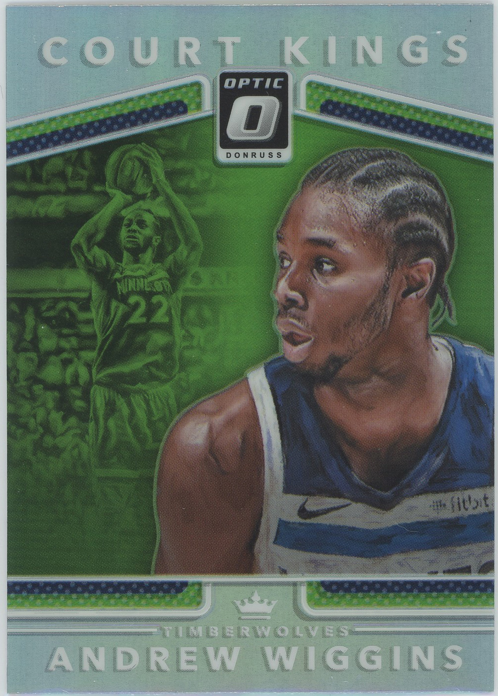 2017-18 Donruss Optic Court Kings Holo #31 Andrew Wiggins Timberwolves