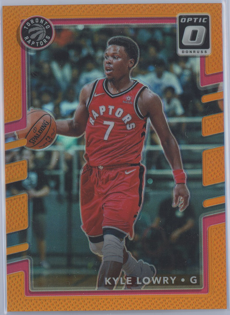 2017-18 Donruss Optic Orange #138 Kyle Lowry Raptors 016/199