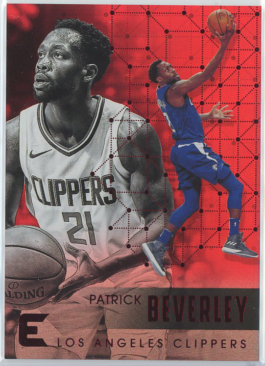 2017-18 Panini Essentials Red #2 Patrick Beverley Clippers