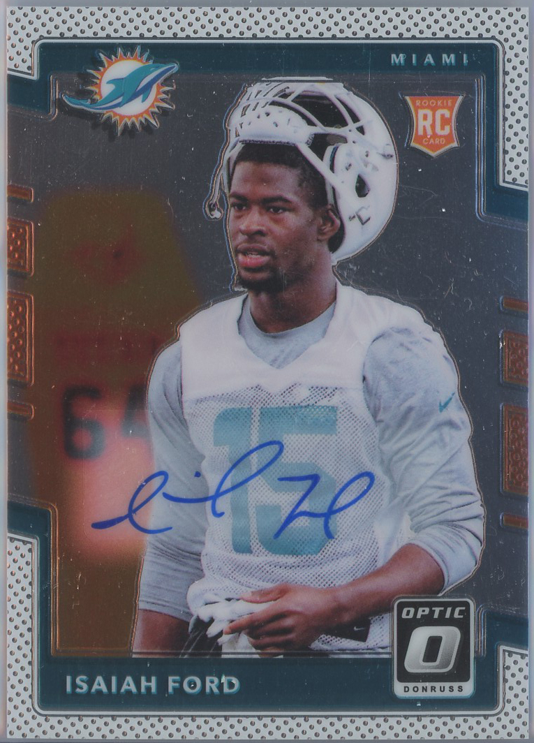 #137 Isaiah Ford Dolphins RC Auto