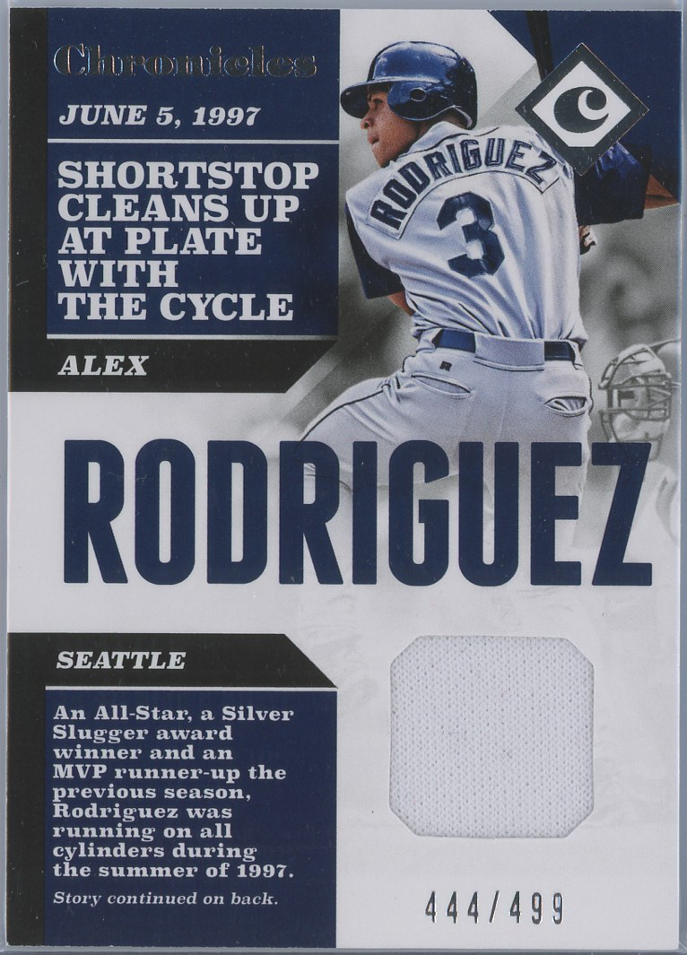 #CS-AX Alex Rodriguez Mariners 444/499