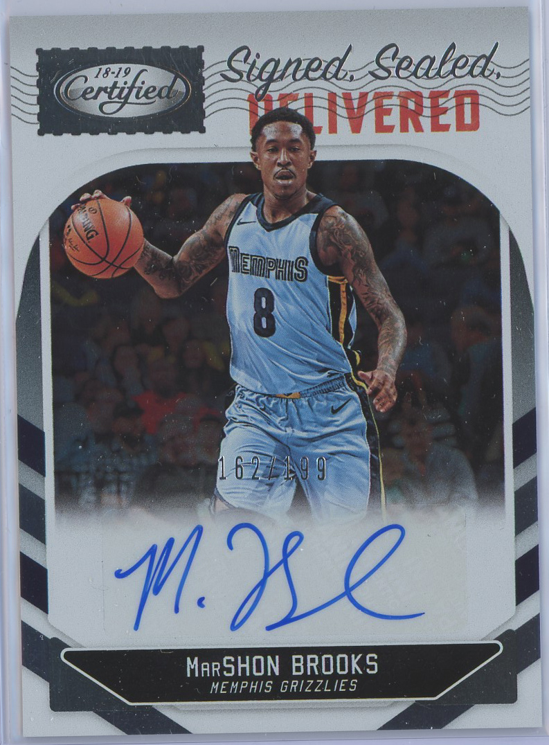 #SSD-MSB MarShon Brooks Grizzlies Auto