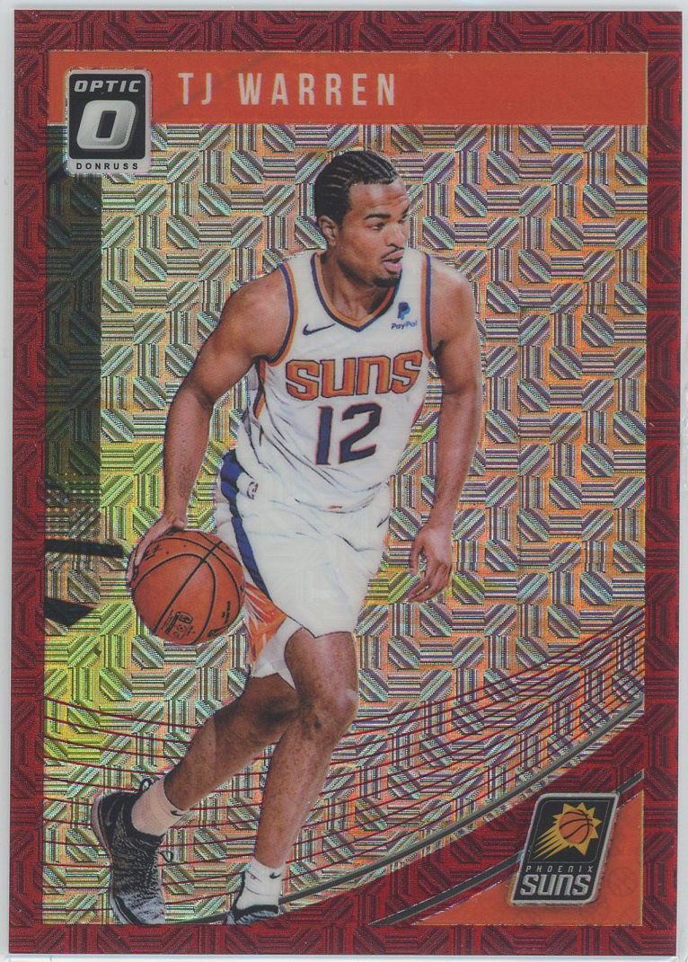 2018-19 Donruss Optic Choice Red #129 T.J. Warren Suns 18/88