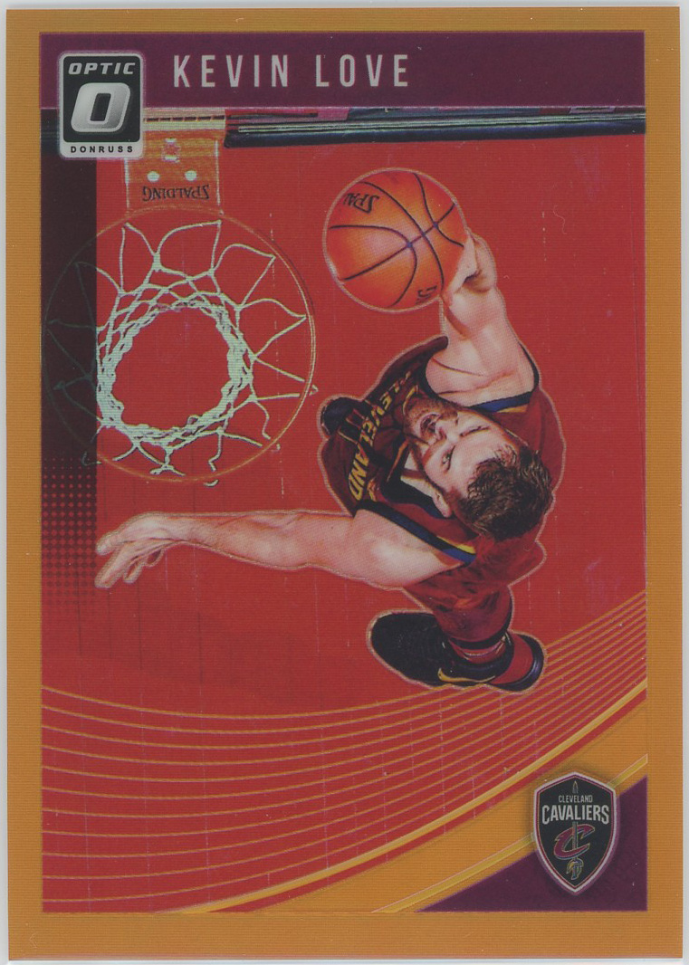 2018-19 Donruss Optic Orange #138 Kevin Love Cavs 098/199