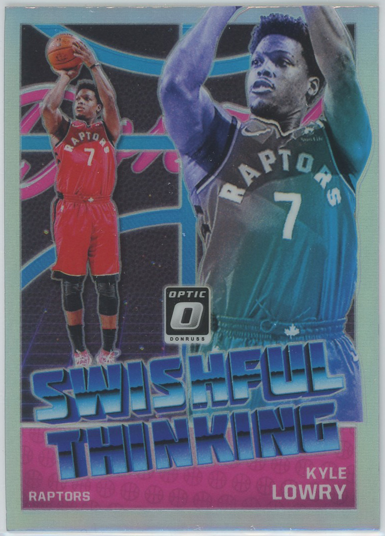 2018-19 Donruss Optic Swishful Thinking Holo #3 Kyle Lowry Raptors
