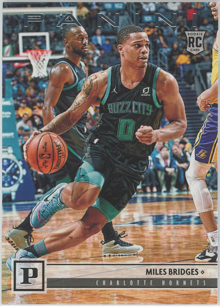 #127 Miles Bridges/Panini Hornets RC