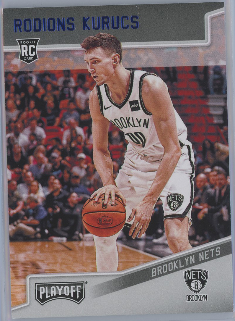 #194 Rodions Kurucs Playoff Nets RC 12/99