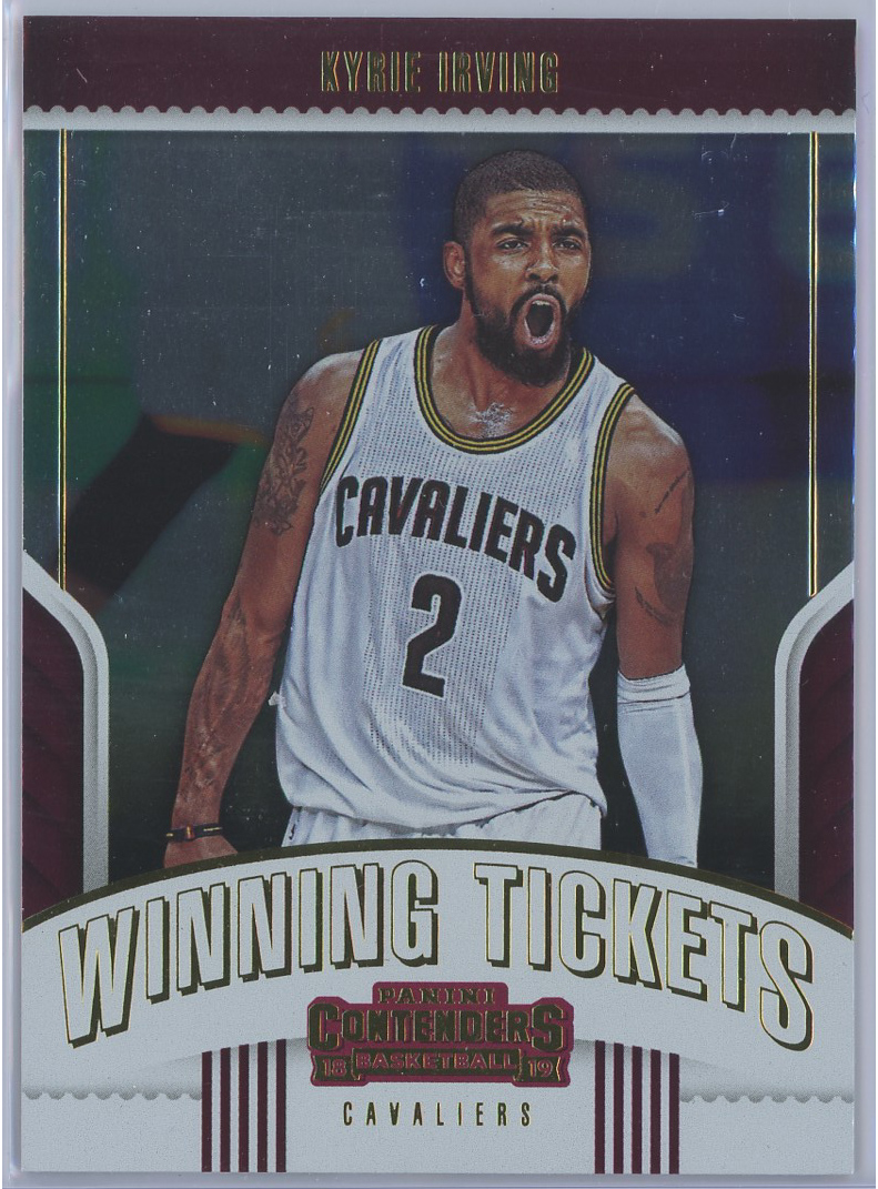 2018-19 Panini Contenders Winning Tickets #30 Kyrie Irving