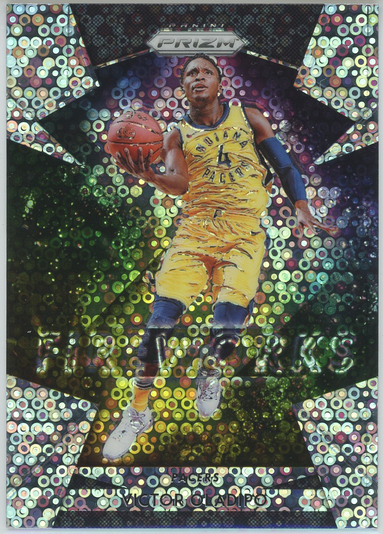 2018-19 Panini Prizm Fireworks Prizms Fast Break #25 Victor Oladipo Pacers