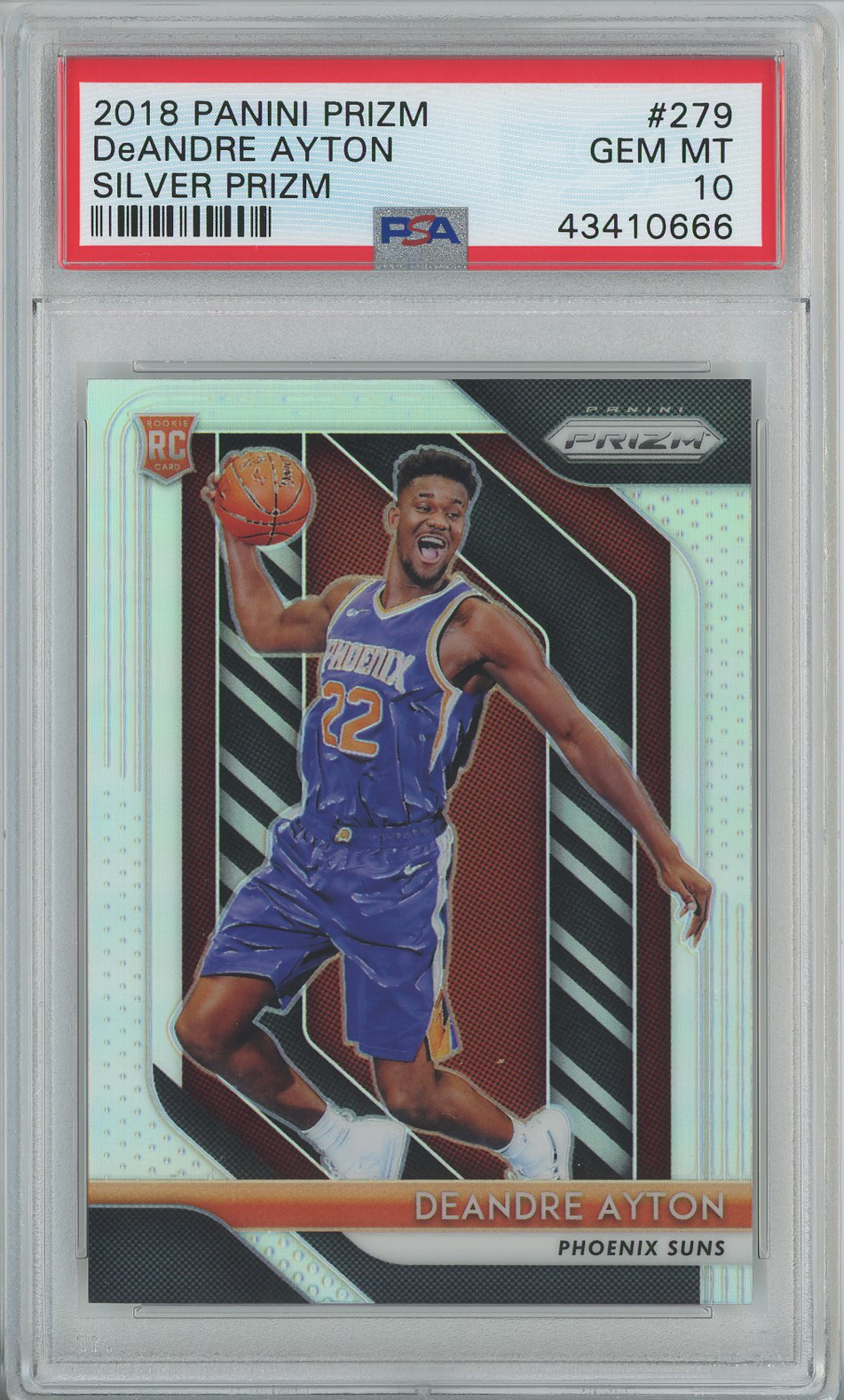 #279 Deandre Ayton Suns RC PSA 10