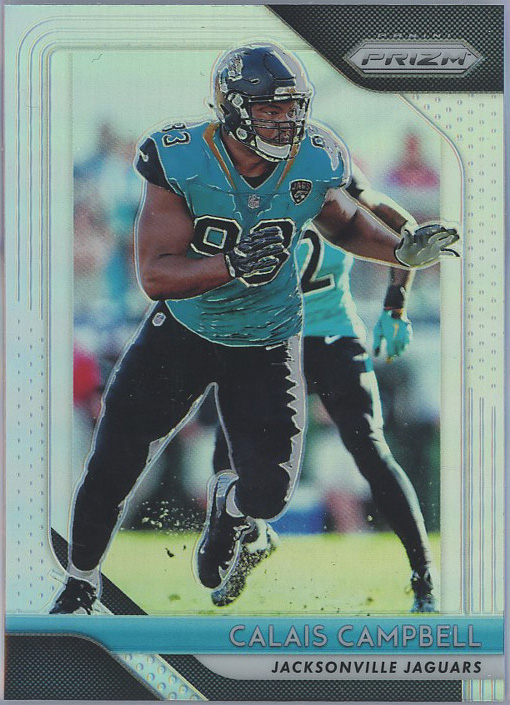 2018 Panini Prizm Prizms #112 Calais Campbell Jaguars