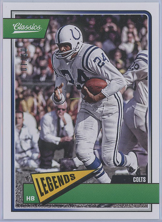 2018 Classics No Name #160 Lenny Moore Colts 03/10