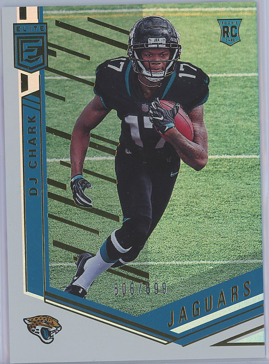 2018 Elite #165 D.J. Chark Jaguars RC 606/699