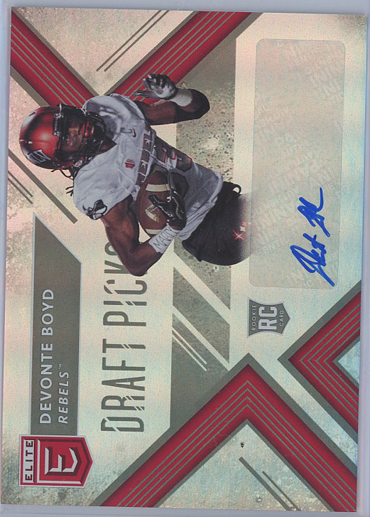 2018 Elite Draft Picks Draft Picks Autographs #170 Devonte Boyd RC Auto