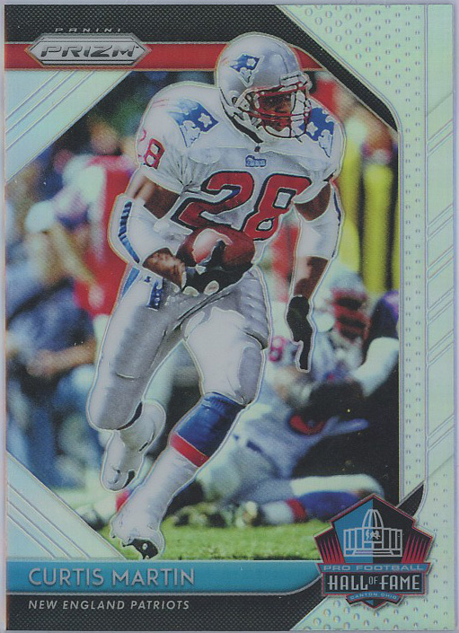 2018 Panini Prizm Hall of Fame Prizms #HOF-13 Curtis Martin