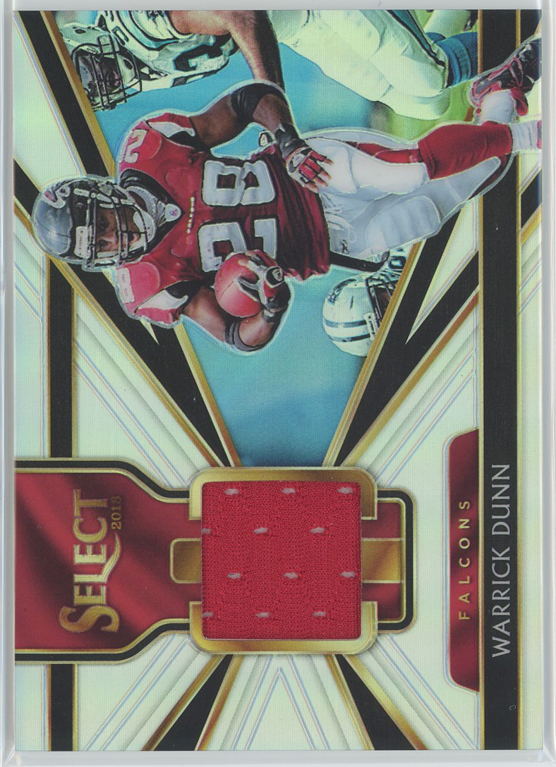 2018 Select Select Swatches Prizm #2 Warrick Dunn Falcons 031/125
