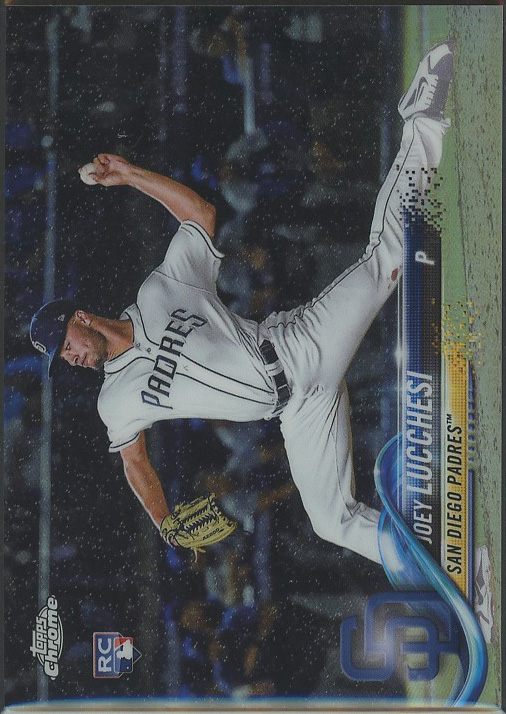 2018 Topps Chrome Update Refractors #HMT3 Joey Lucchesi RC 134/250