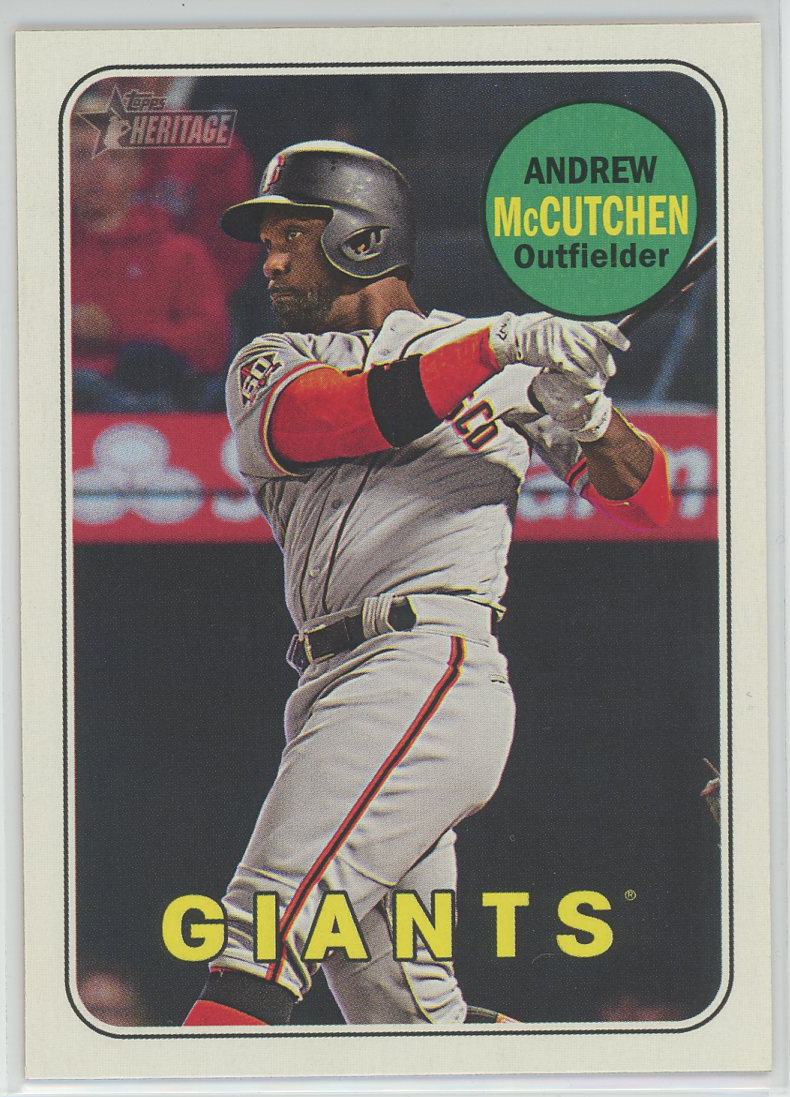 #705 Andrew McCutchen Giants
