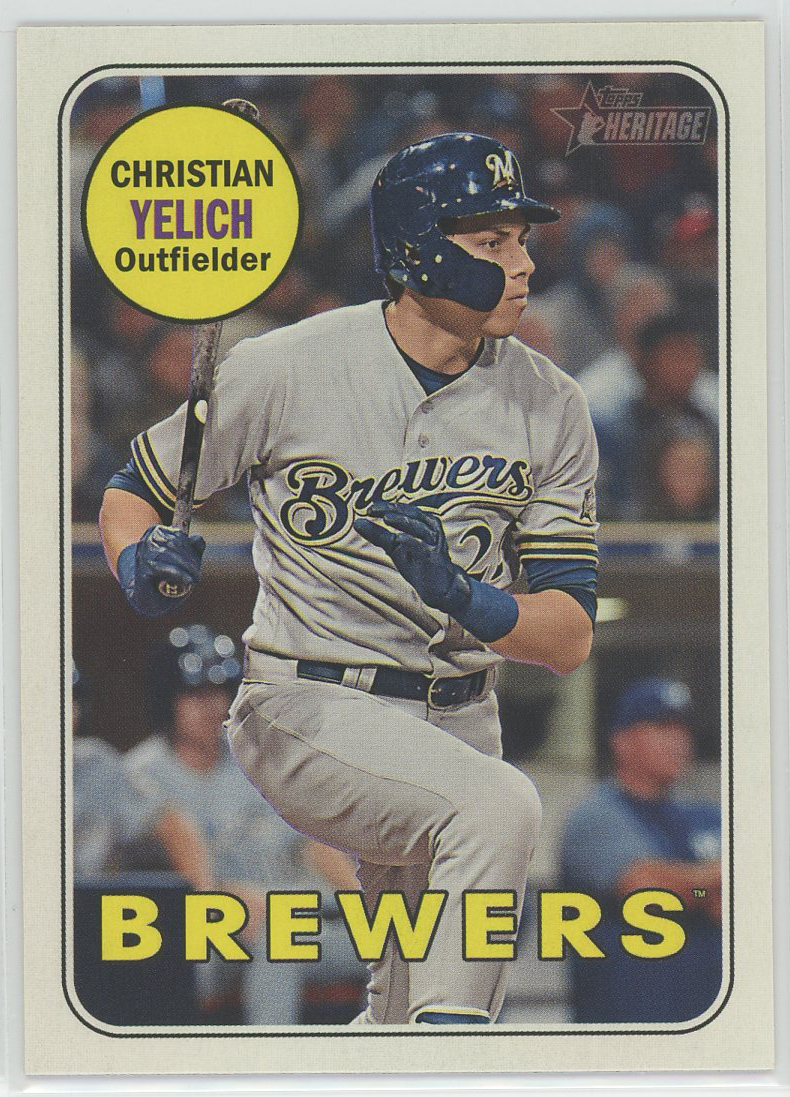#720 Christian Yelich Brewers