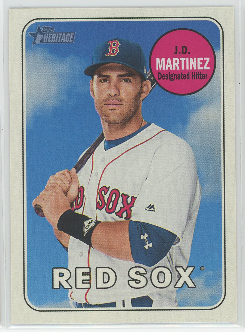 #710 J.D. Martinez Red Sox