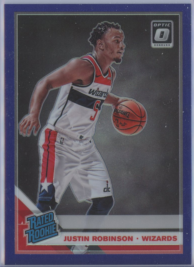 #174 Justin Robinson RR Wizards RC