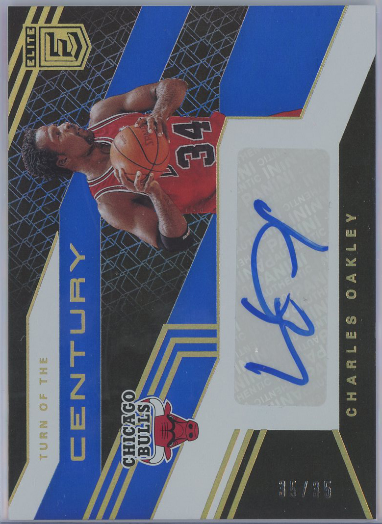 #TC-COL Charles Oakley Bulls Auto