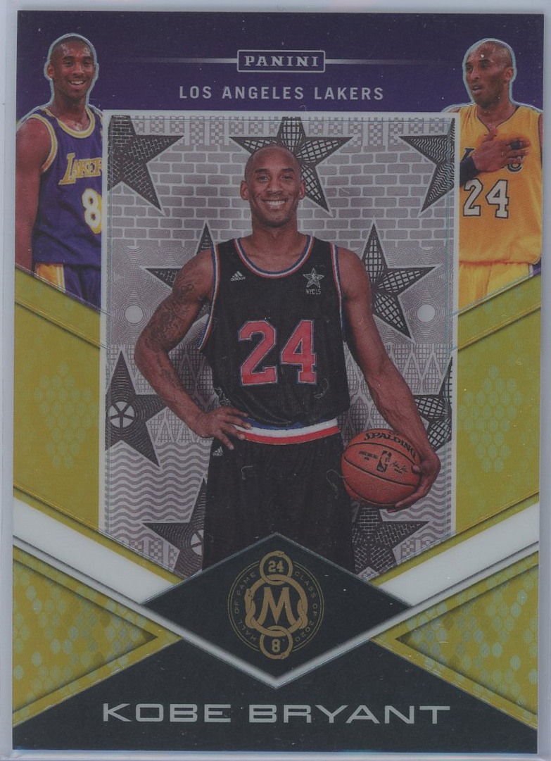 2019-20 Panini Kobe Bryant Career Highlights Gold Snakeskin #46 ...