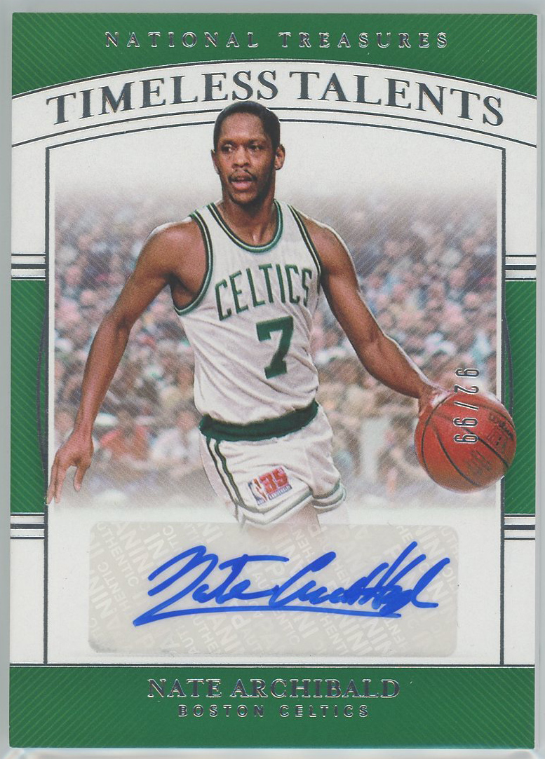 #TTS-NBA Nate Archibald Celtics Auto