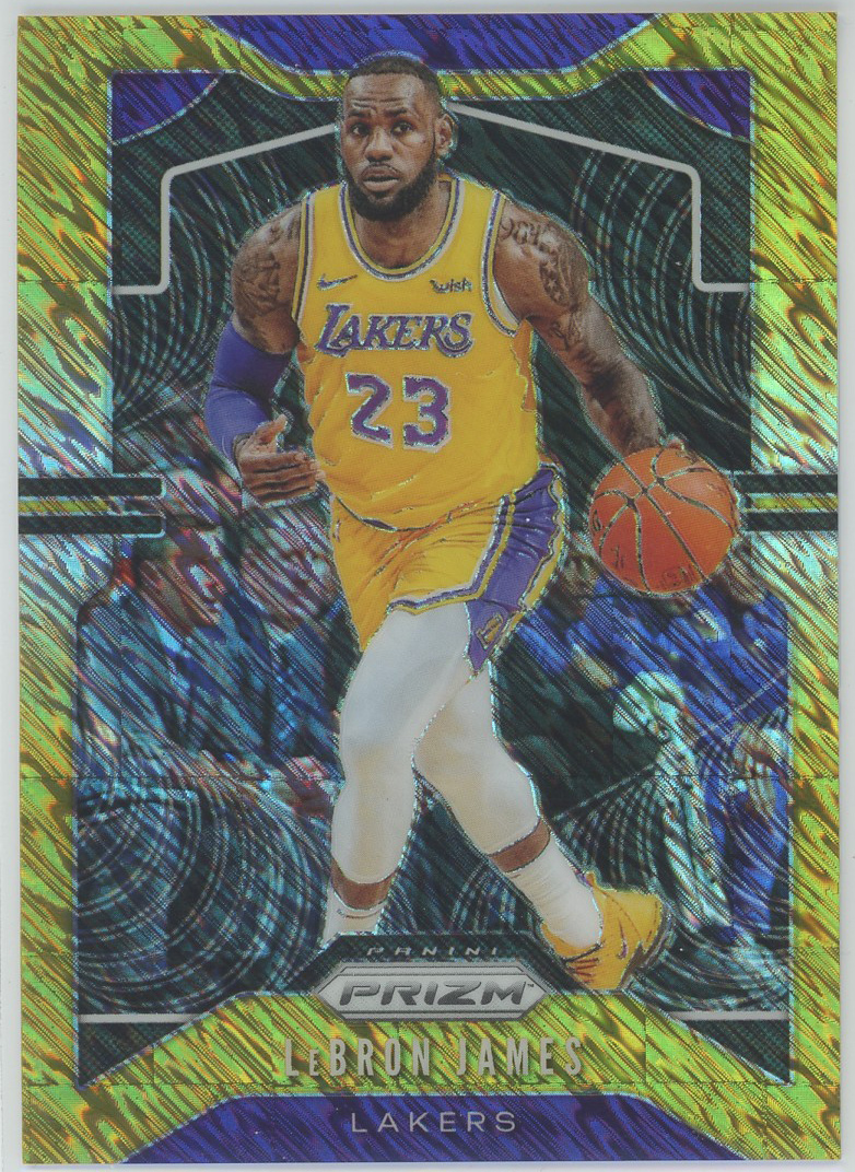 Lot Detail - 2012-13 Panini Prizms Gold #1 LeBron James (#08/10) - BGS GEM  MINT 9.5