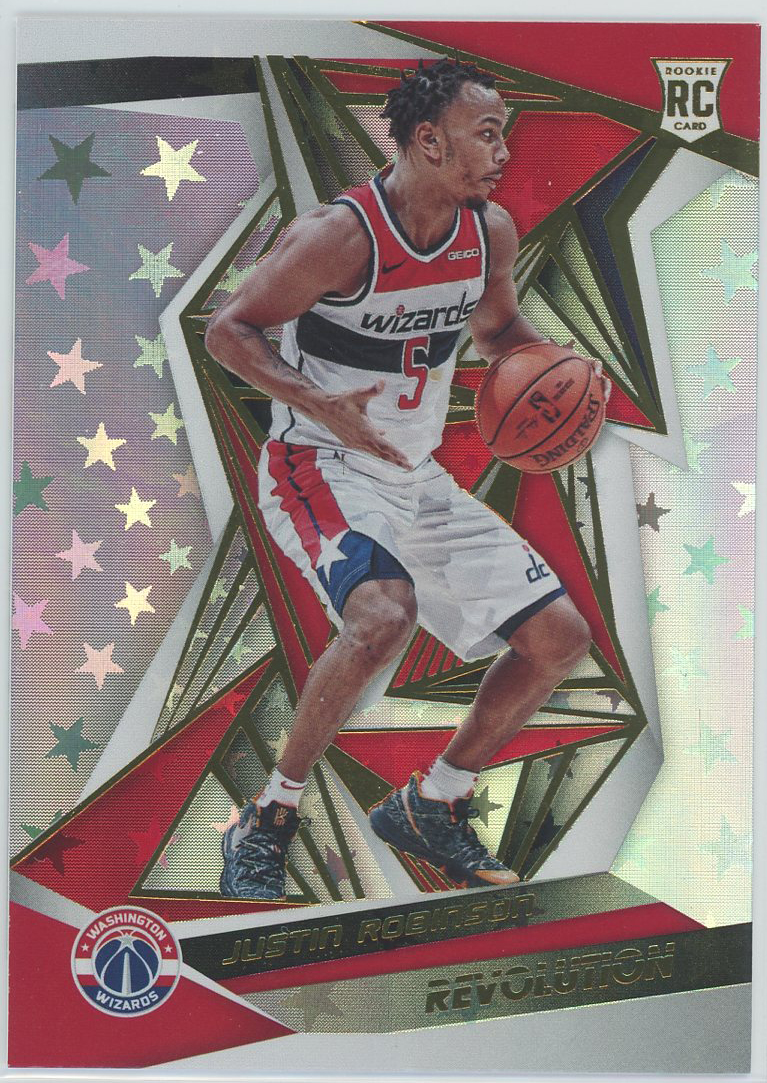 #115 Justin Robinson Wizards RC