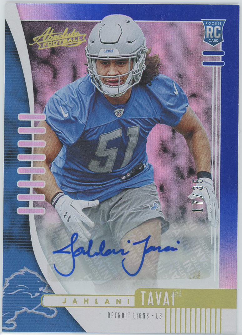 #159 Jahlani Tavai Lions RC Auto 17/35