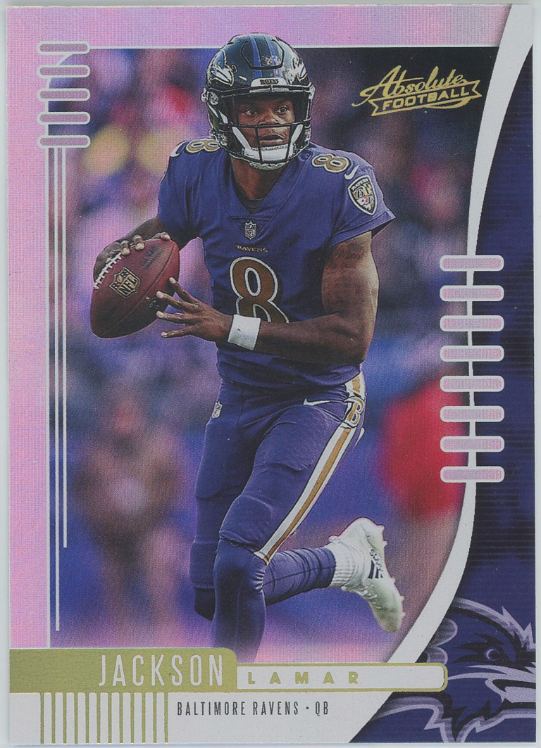 2019 Panini Illusions #60 Lamar Jackson Baltimore Ravens Football Card