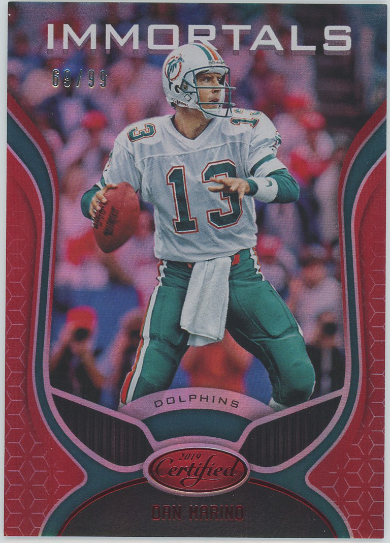 #106 Dan Marino IMM Dolphins 69/99