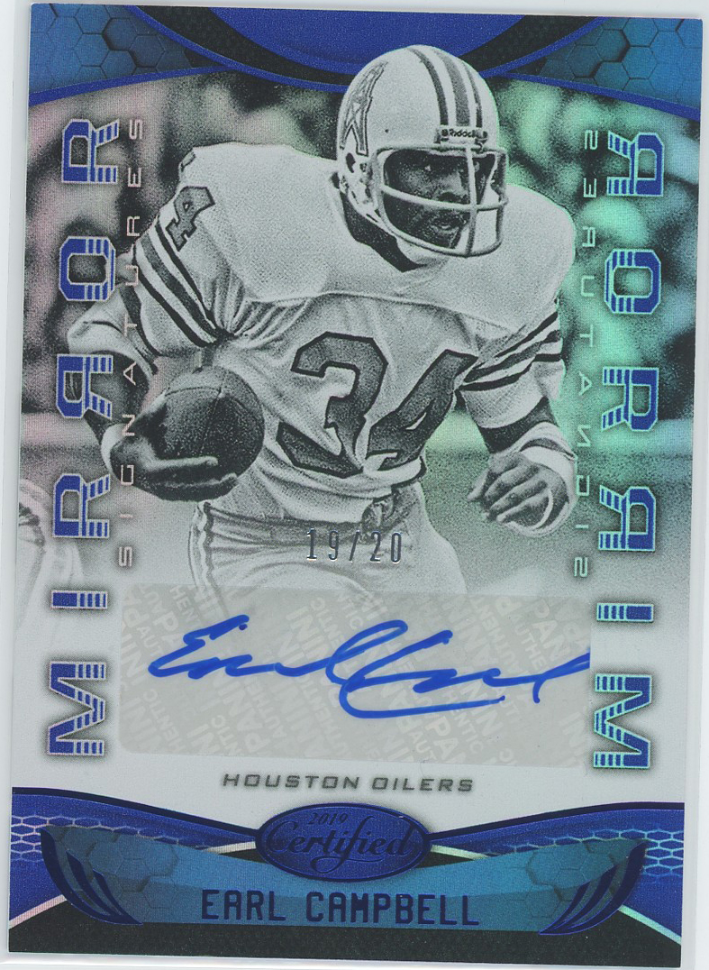 #MI-EC Earl Campbell Oilers Auto 19/20