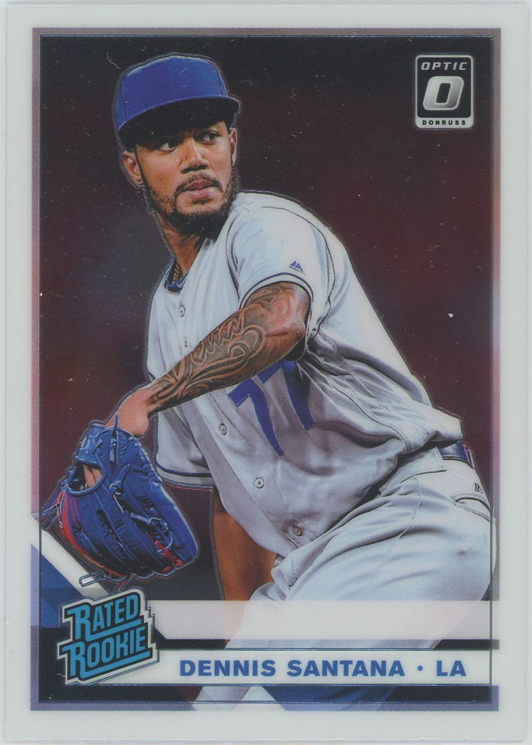 #37 Dennis Santana RR Dodgers RC