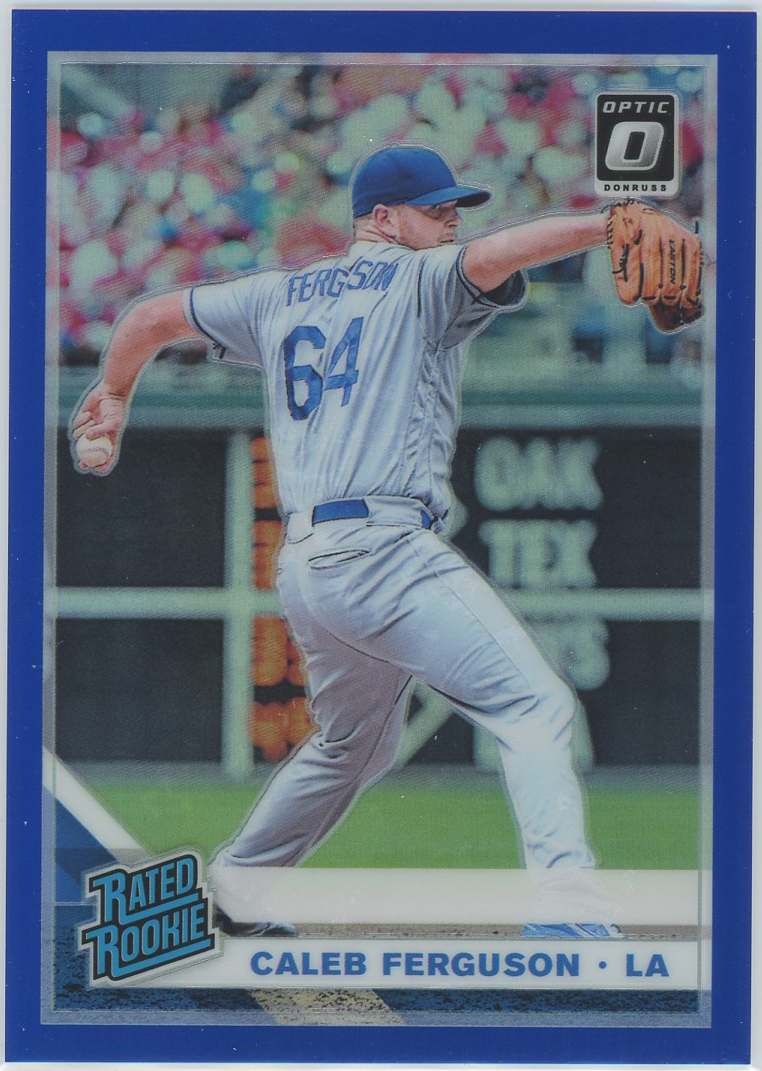 #62 Caleb Ferguson RR Dodgers RC 69/75