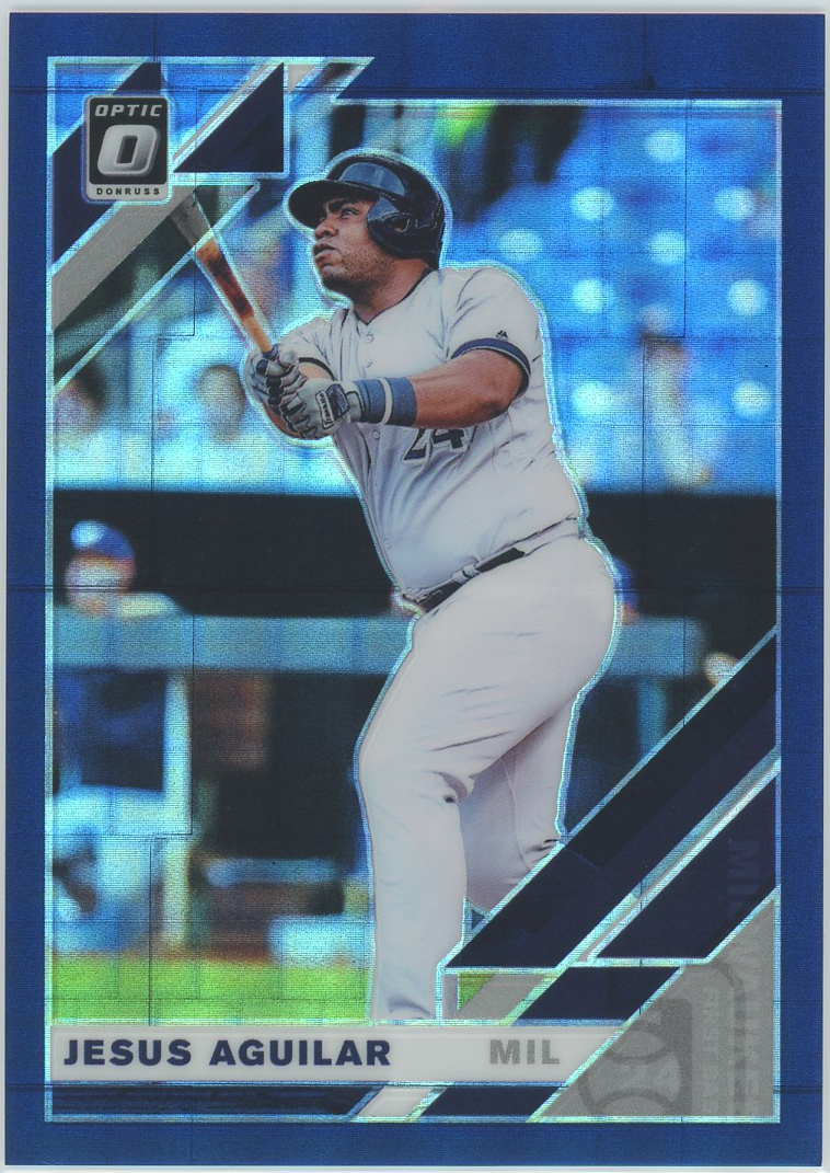 #166 Jesus Aguilar Brewers 87/99