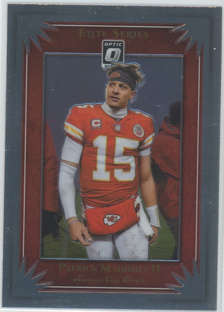 2019 Donruss Optic Elite Series Es 23 Patrick Mahomes Ii Chiefs Myballcards