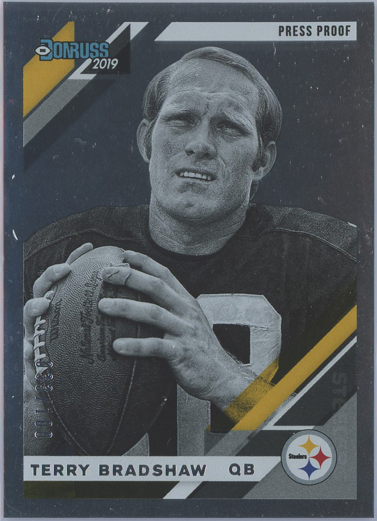 #218V Terry Bradshaw Steelers 033/100