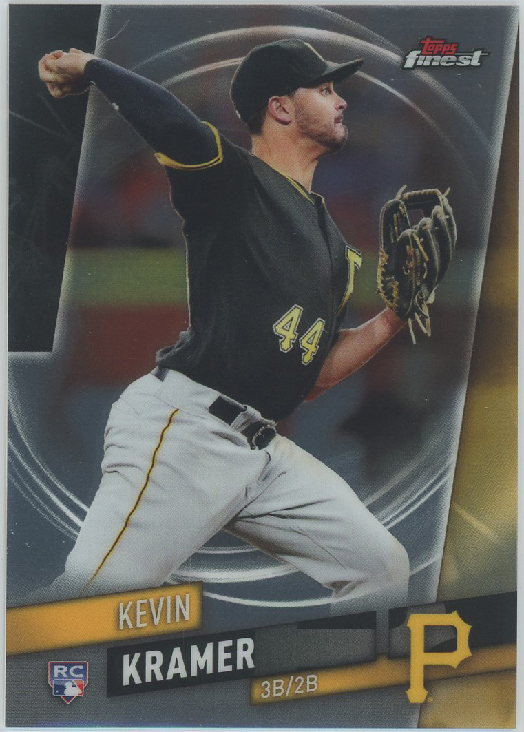 2019 Finest #113 Kevin Kramer Pirates SP RC