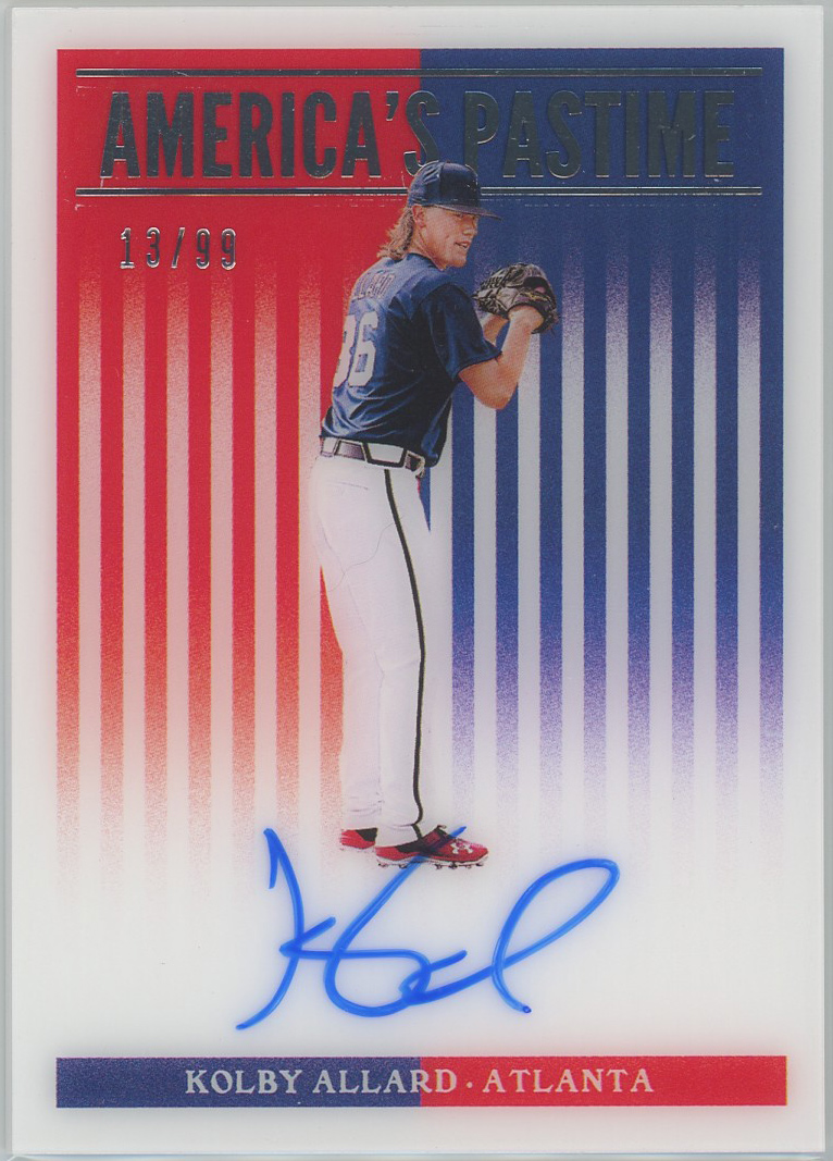 #AP-KA Kolby Allard Braves RC Auto 13/99