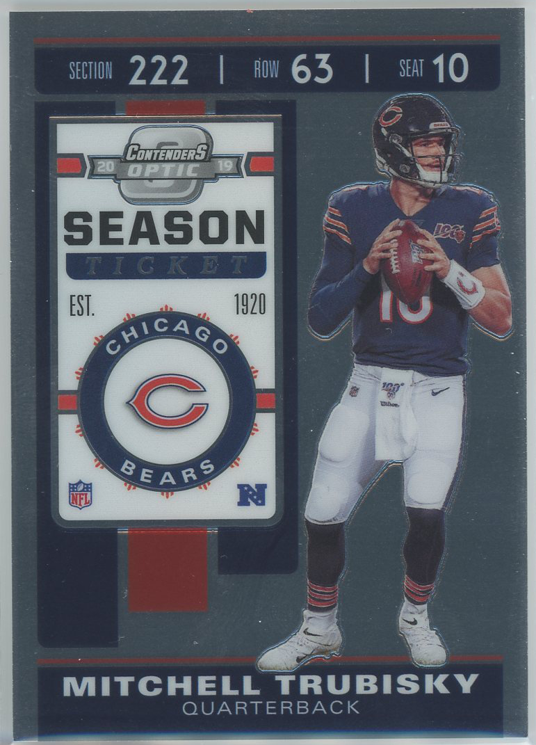 #62 Mitchell Trubisky Bears