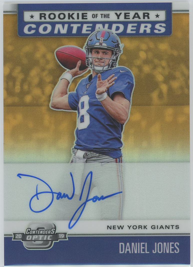 #ROY-DJ Daniel Jones Giants RC Auto