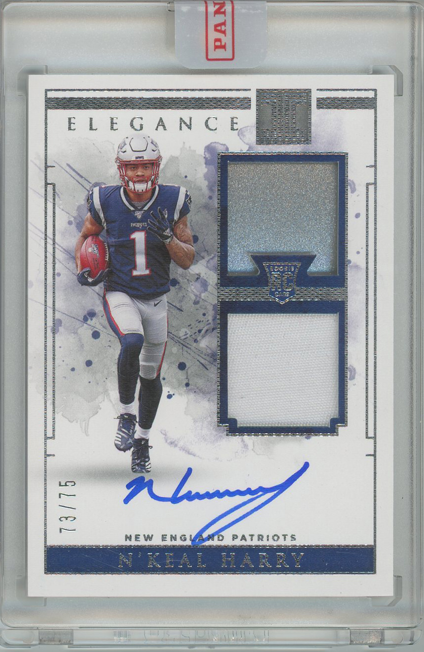 #119 N'Keal Harry Patriots RC Auto