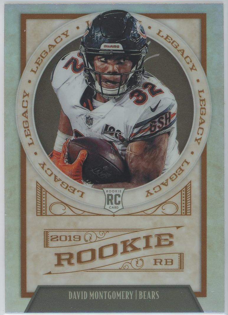 2019 Panini Legacy #207 David Montgomery Bears RC