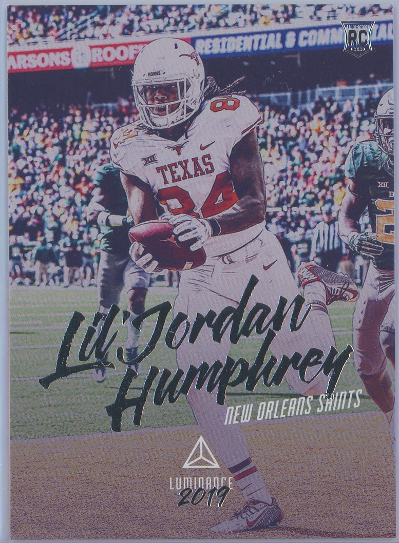 2019 Panini Luminance #183 Lil'Jordan Humphrey Saints RC