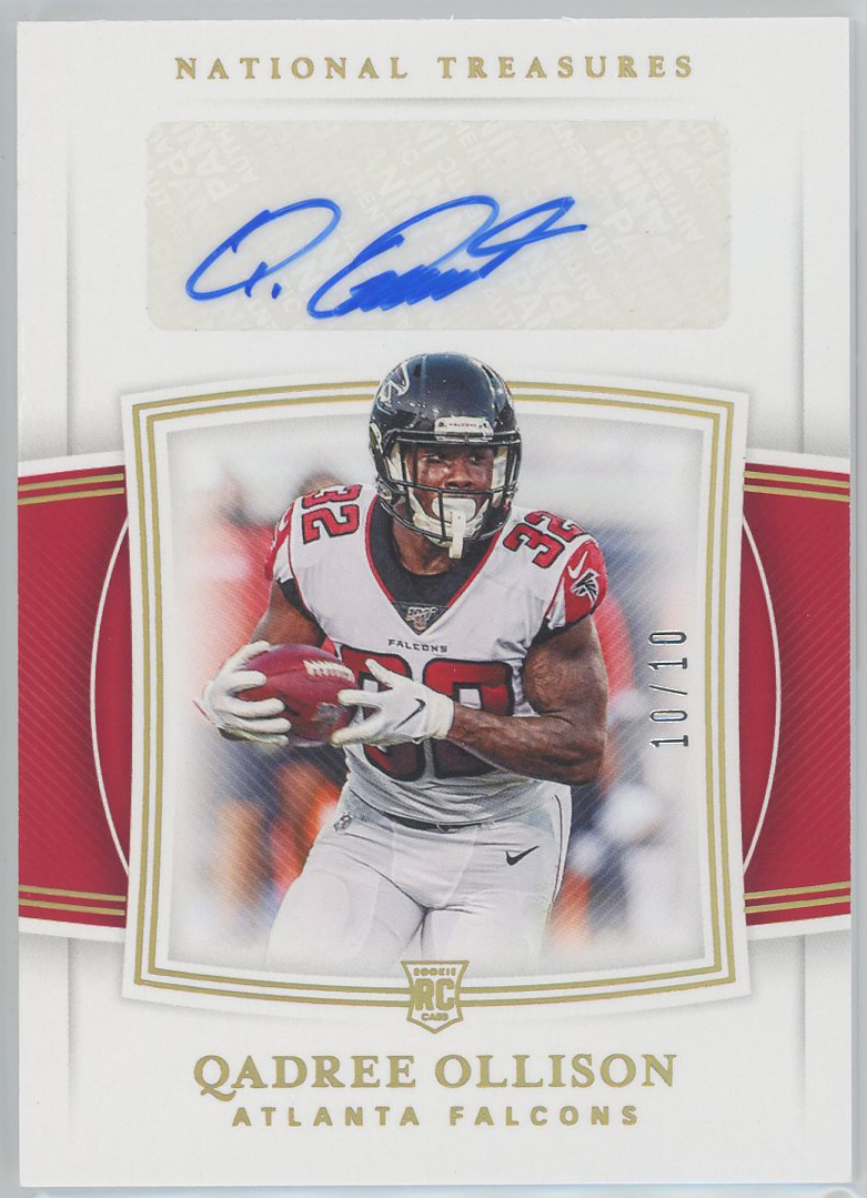 #152 Qadree Ollison Falcons RC Auto