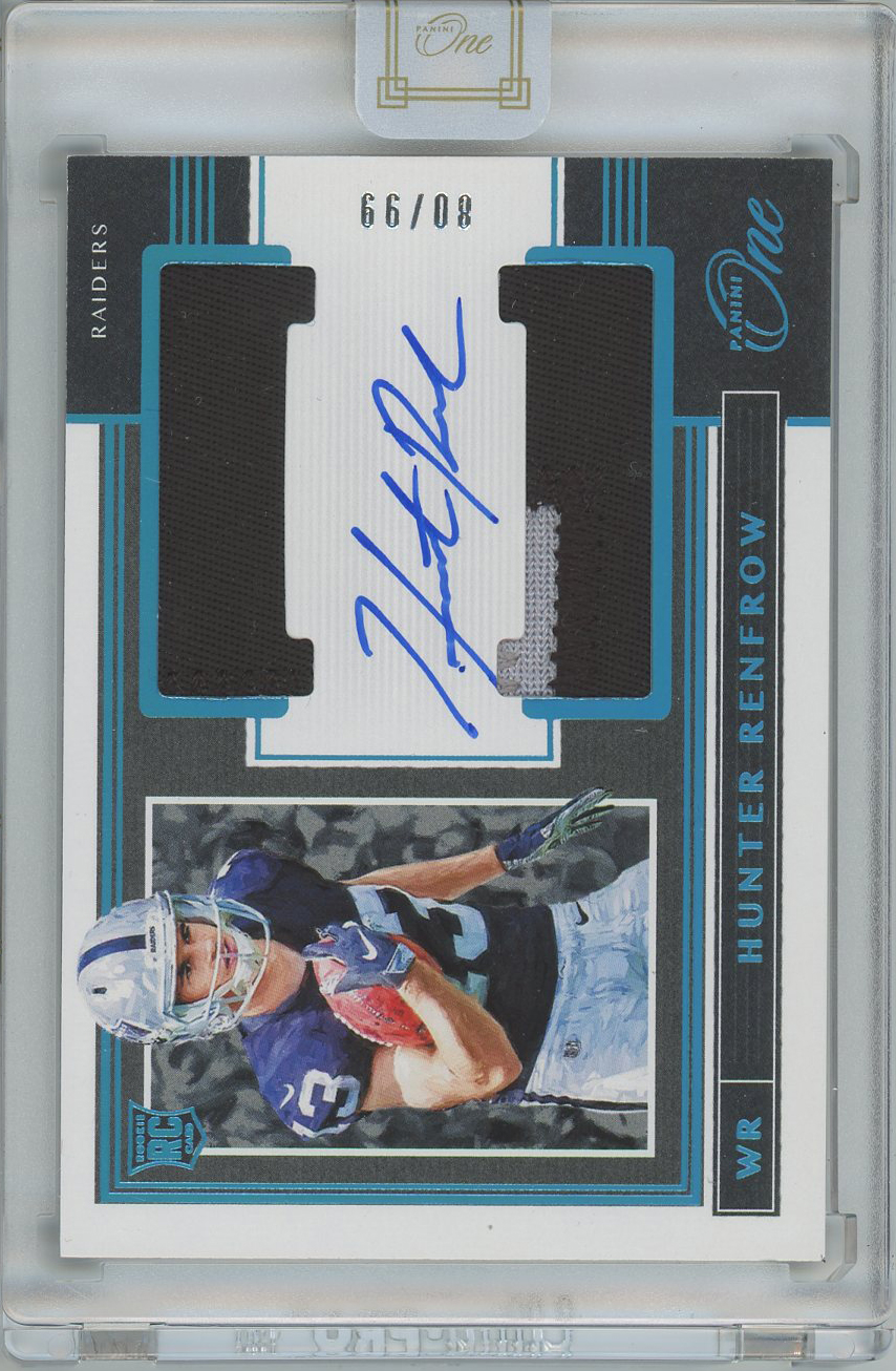 #32 Hunter Renfrow Raiders RC Auto